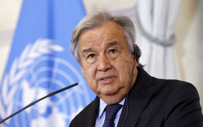 Guterres denuncia "uso excesivo de la fuerza" contra manifestantes en Irán