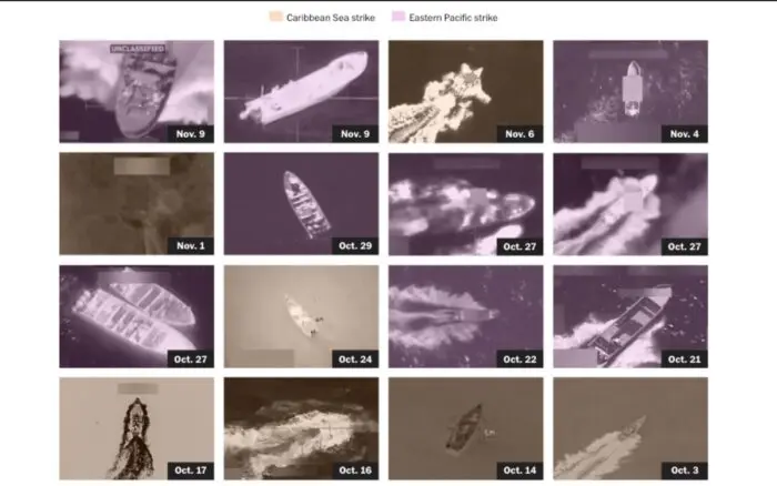 Tres ataques de Estados Unidos contra narcolanchas fueron frente a las costas de Acapulco: WP