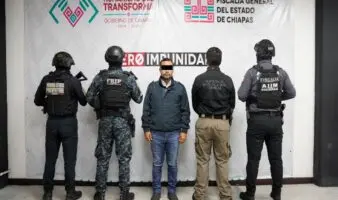 Chiapas | Alcalde de Cintalapa detenido por presuntos nexos con crimen organizado