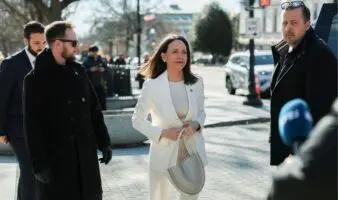 Machado destaca como 'genial' su reunión con Trump en la Casa Blanca