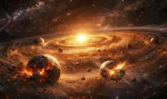 Descubren discos de escombro que revelan cómo maduran los sistemas planetarios