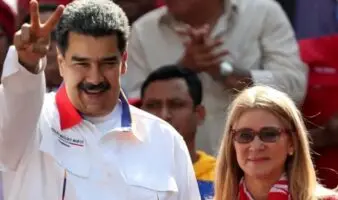 Nicolás Maduro y su esposa Cilia Flores llaman a la paz y a la unión en Venezuela