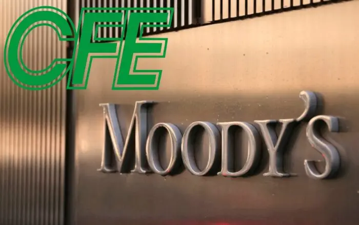 Moody's baja calificación a CFE y a 8 bancos