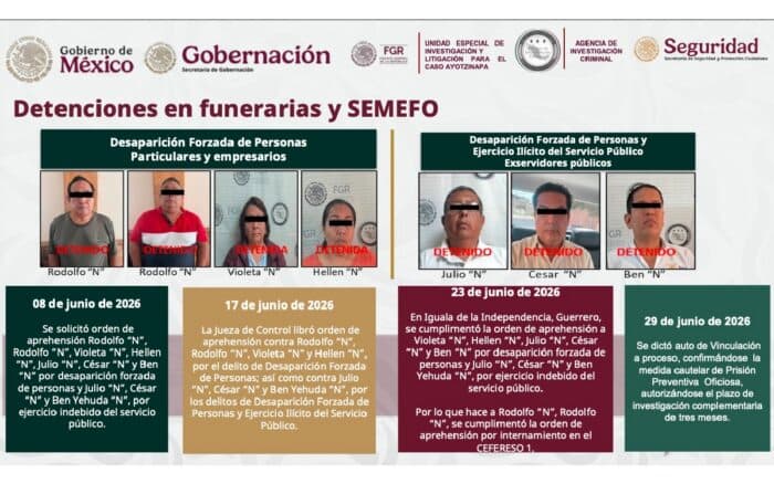 Informe Ayotzinapa del gobierno apunta a red criminal en funerarias