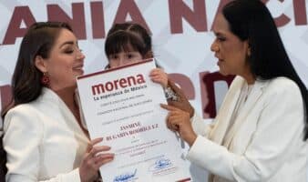 Jasmine Bugarín quedó detrás de Santana, pero será coordinadora de Morena en Nayarit