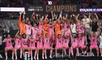 Con un gol centenario, Messi le brinda al Inter Miami su primera Campeones Cup ante Cruz Azul