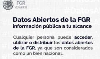 FGR presume datos abiertos a diario, pero ningún campo está actualizado