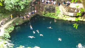 Celebran nueva era maya en cenote sagrado de Yucatán