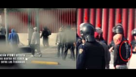 Video: Contingente de la Ibero capta a 'grupo de choque' en el 1-D