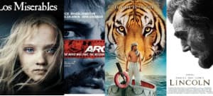 Películas de los Oscar 2013 inspiradas en la literatura