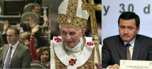 Claves: renuncia del Papa; Ley de amparo, y 70 mil muertos en sexenio de Calderón