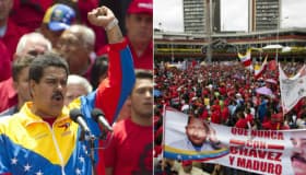 Foto: Maduro se inscribe como candidato presidencial en Venezuela