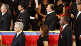 Realizan funerales de Chávez con la presencia de 30 mandatarios de Estado