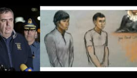 Arrestan y presentan cargos a tres sospechosos por explosiones de Boston