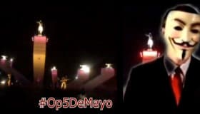 Encarcelan a 3 en Puebla por manifestación del 5 de mayo que Anonymous convocó