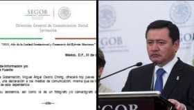 Invitación: Osorio Chong emitirá mensaje a las 13:00 horas