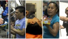 Vagoneros en el Metro: invidentes, padres de familia, golpeados y agresores