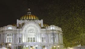 Fotos: Mariposas amarillas y gran homenaje a 'Gabo' en Bellas Artes