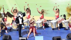 Fotos: Clausura del Mundial Brasil 2014, con ritmo y colores