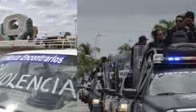 Grupo de transportistas se movilizan sospechosamente en apoyo a Aguirre: periodista