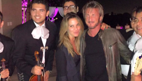 Encuentro entre Sean Penn y Kate del Castillo, difundido por la actriz en Instagram