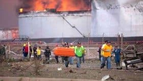 La explosión de Coatzacoalcos en imágenes