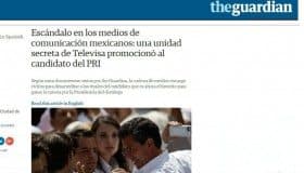 El reportaje que publicó 'The Guardian' sobre Peña y Televisa