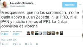 Denuncia PRD a Solalinde y a Ochoa Reza por "violar veda electoral"