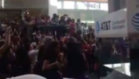 Otro jaleo en la marcha de las mujeres: persiguen a presunto violador (Videos)