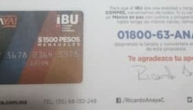 Tarjetas de Ricardo Anaya son propaganda y no compran el voto: INE