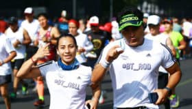 Viven una fiesta por las calles de la capital mexicana (Fotos)