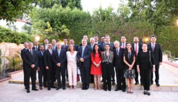 Se reúnen Ebrard y Clouthier con CCE y la American Chamber