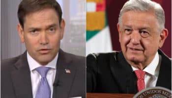 "¿Cuál es mi vinculación con el narcotráfico en México? Yo no soy Felipe Calderón": AMLO ante acusaciones de Marco Rubio