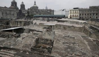 Así son las obras para el nuevo techo que protegerá la Casa de las Águilas del Templo Mayor