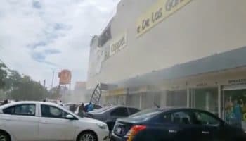 19-S: Una persona falleció por colapso de una barda en Colima tras sismo de 7.7 | Video