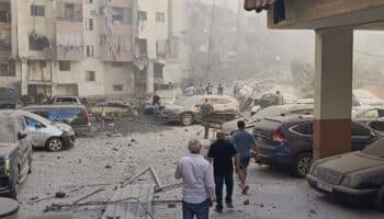 Aumentan a 54 los muertos por el bombardeo israelí en Beirut