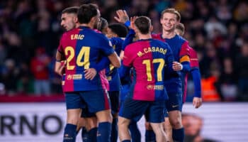 Propinan culés escandalosa goleada a chés en Montjuic | Video