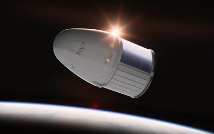 Una cápsula espacial con restos humanos se estrella en el Pacífico