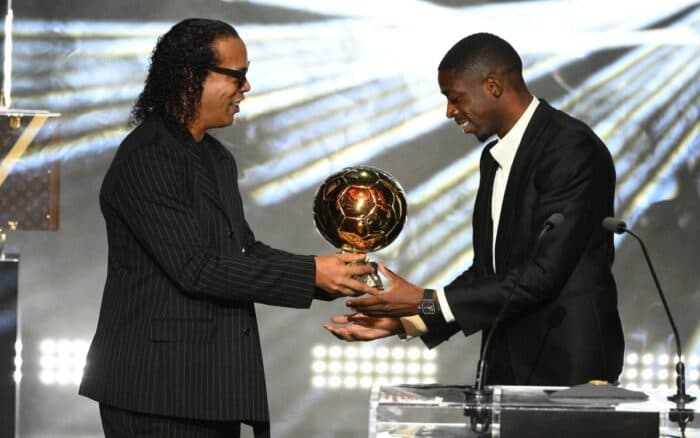 "El Balón de Oro nunca fue un objetivo, pero es algo excepcional": Dembélé | Video