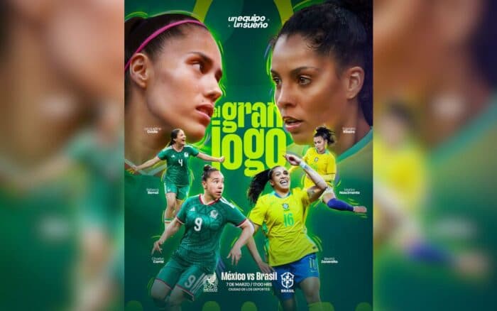 ¡El gran 'Jogo'! México Femenil enfrentará a Brasil en amistoso rumbo al Mundial 2027