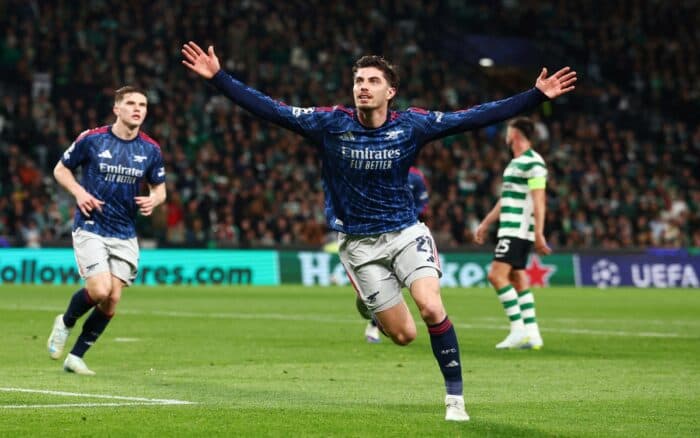 Champions League: Da Kai Havertz corta ventaja a Gunners en Lisboa