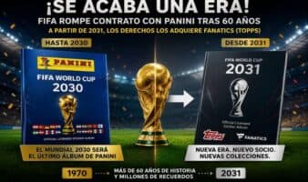 La FIFA le dirá "ciao" a Panini y "hello" a Fanatics a partir del 2031 | Video