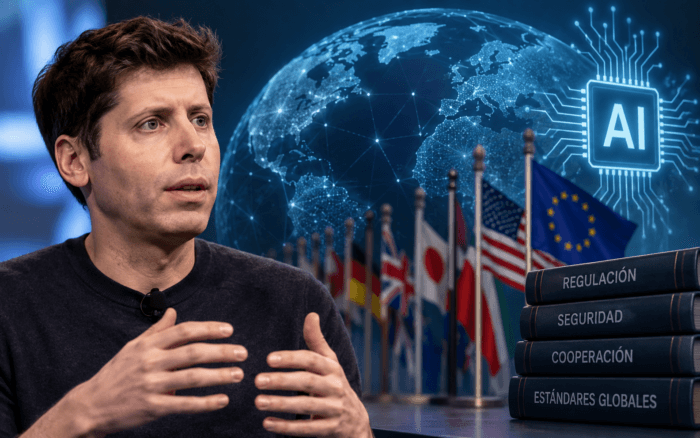 Sam Altman pide estándares globales de seguridad para la IA