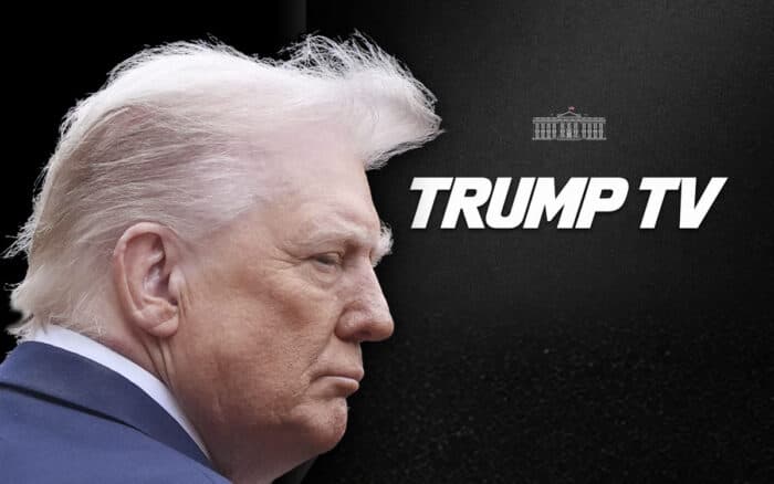Casa Blanca estrena 'Trump TV' tras veto a CNN, MS NOW y Politico