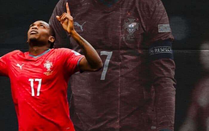 Rafael Leão hereda el número 7 de Portugal tras la salida de CR7