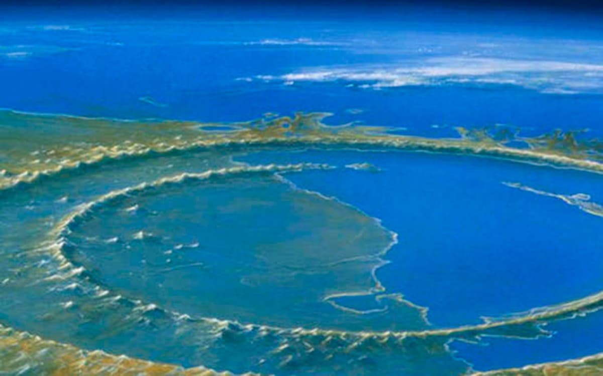 Кратер чиксулуб в мексике реальное Кратер чиксулуб в мексике реальное