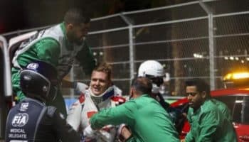 Mick Schumacher sale ileso del fuerte impacto a 260 kms/ hora | Video