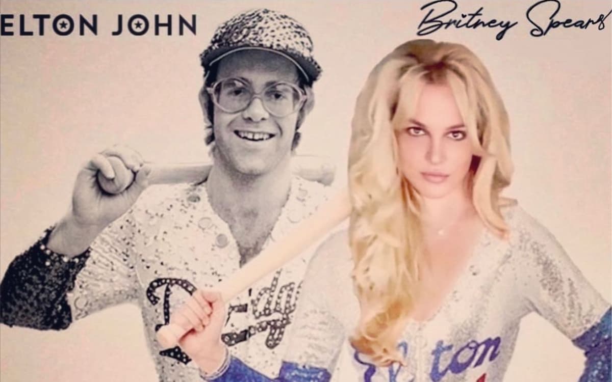 Elton John da una 'probadita' de su nueva rola con Britney Spears; mira aquí el video