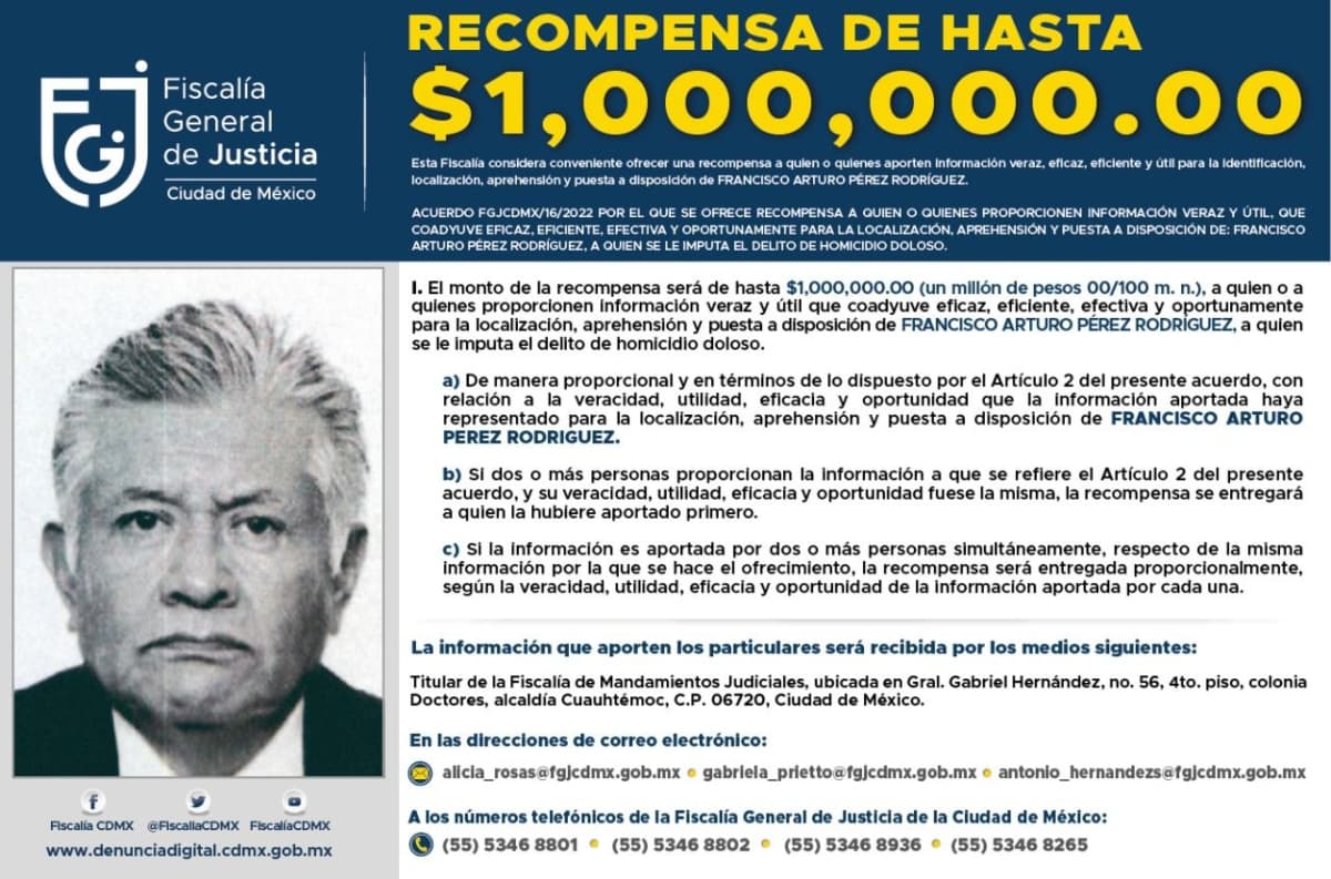 Ofrecen 1 mdp de recompensa por DRO del Rébsamen