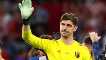 Courtois se rompe el ligamento cruzado anterior de la rodilla izquierda